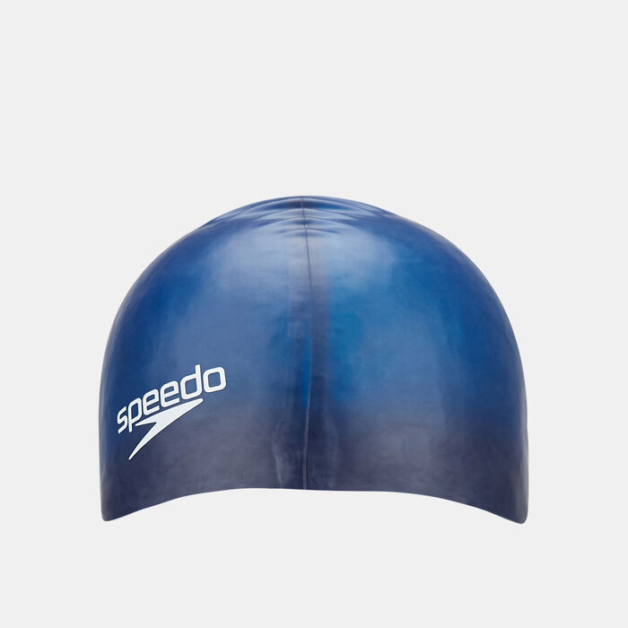 Speedo Flat Silicone Cap Blue image number 0