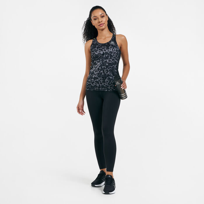 adidas Women's Fast Tank Top Black image number 2