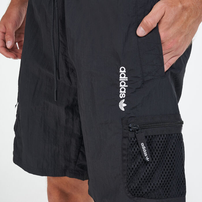 adidas Originals Men's Adventure Cargo Shorts Black adidas Originals Men's Adventure Cargo Shorts Black image number 3