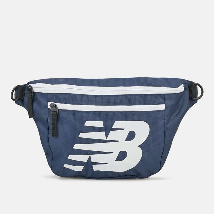 New Balance Opp Core Waist Pack Blue New Balance Opp Core Waist Pack Blue image number 0