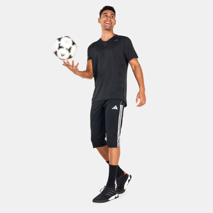 adidas Men's Tiro 23 League 3/4 Pants Black adidas Men's Tiro 23 League 3/4 Pants Black image number 2