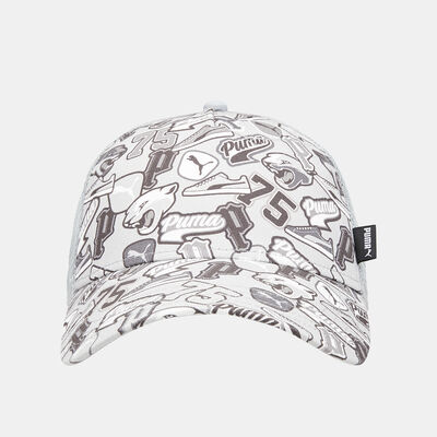 PUMA Men's Academy AOP Trucker Cap Grey