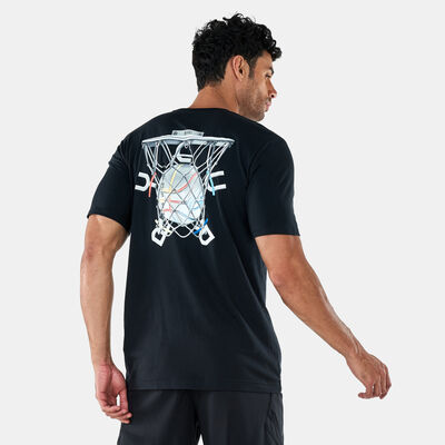 Under Armour Men's Curry Hoop T-Shirt Black