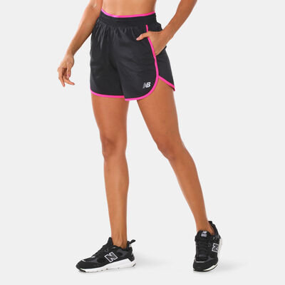 New Balance Women's Accelerate 5-Inch Shorts Black