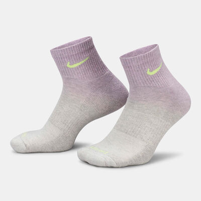 Nike Everyday Plus Cushioned Ankle Socks (2 Pairs) Grey
