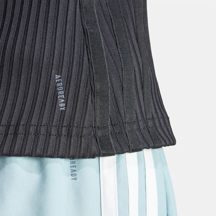 adidas Women's All Gym Seasonal 3-Stripes Training Tank Top Black image number 3