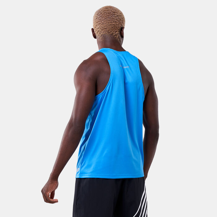 New Balance Men's Accelerate T-Shirt Blue New Balance Men's Accelerate T-Shirt Blue image number 1