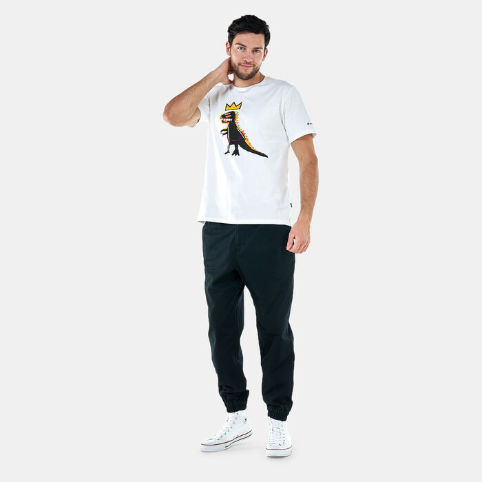 Converse Men's Go To Canvas Joggers Black Converse Men's Go To Canvas Joggers Black image number 2