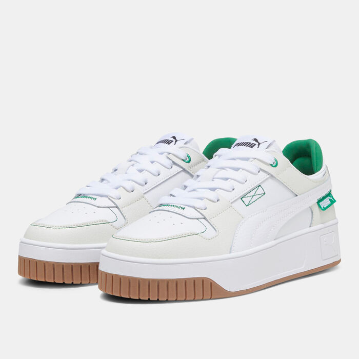 PUMA Women's Carina Street Shoe White image number 1