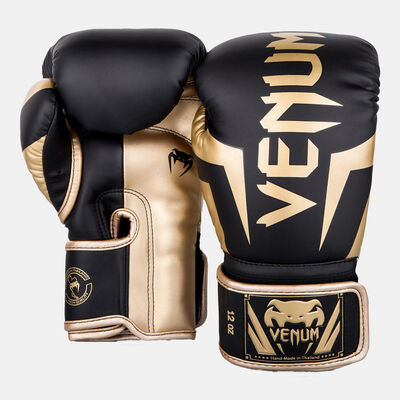 Venum Elite Boxing Gloves (8 oz) Black