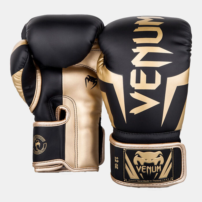 Venum Elite Boxing Gloves (8 oz) Black image number 0
