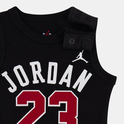Jordan Kids' Air 23 Bodysuit (Baby and Toddler) Black Jordan Kids' Air 23 Bodysuit (Baby and Toddler) Black