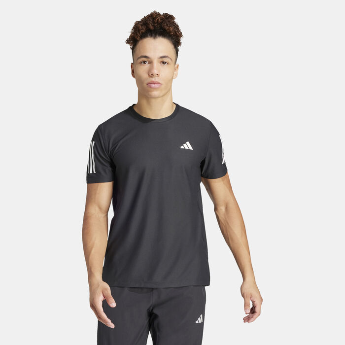 adidas Men's Own the Run T-Shirt Black image number 0