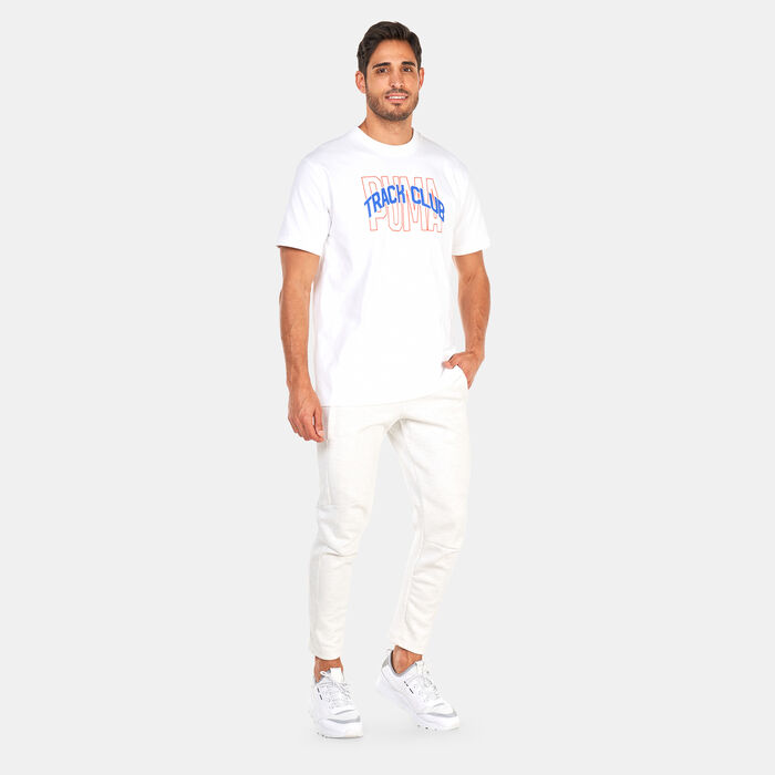 PUMA Men's Track Meet Graphic T-Shirt White PUMA Men's Track Meet Graphic T-Shirt White image number 2