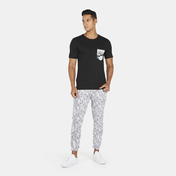 Sun and Sand Sports Men's Camo Pocket T-Shirt Black Sun and Sand Sports Men's Camo Pocket T-Shirt Black image number 2