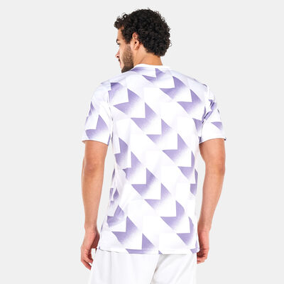 adidas Men's Real Madrid Pre-Match Jersey - 2022/23 White adidas Men's Real Madrid Pre-Match Jersey - 2022/23 White
