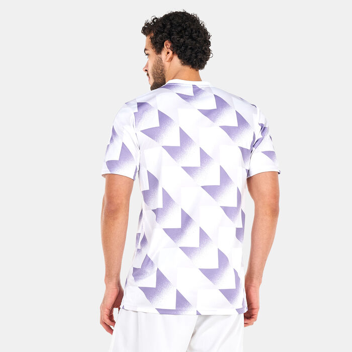adidas Men's Real Madrid Pre-Match Jersey - 2022/23 White adidas Men's Real Madrid Pre-Match Jersey - 2022/23 White image number 1