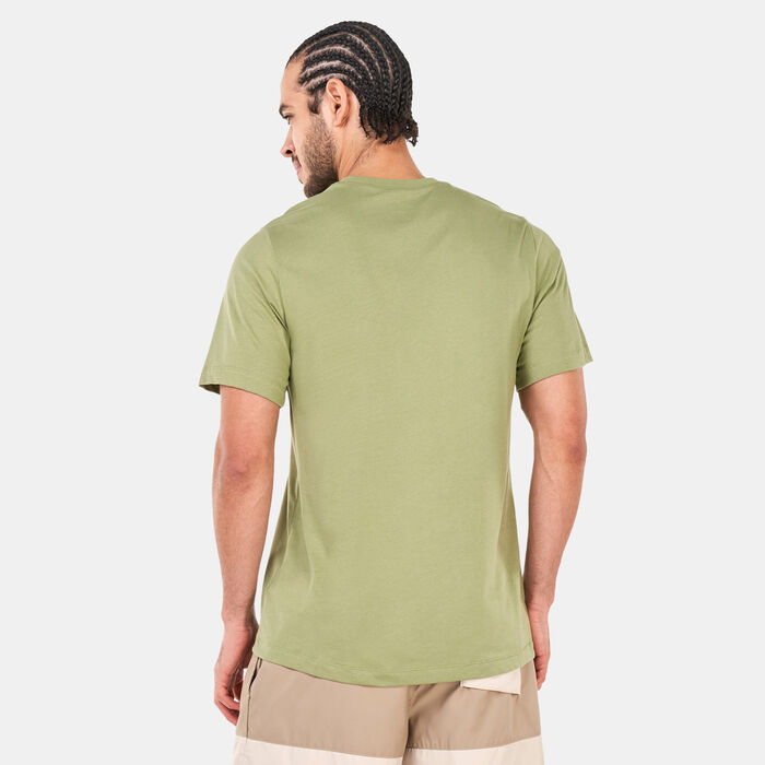 Nike Men's Sportswear Club T-Shirt Green Nike Men's Sportswear Club T-Shirt Green image number 1