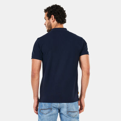 Timberland Men's Millers River Pique Polo Shirt Blue
