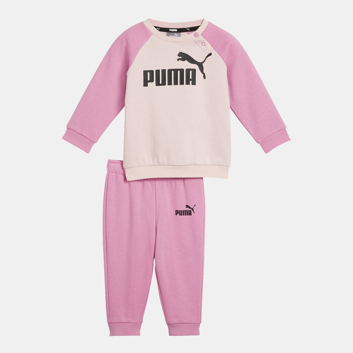 PUMA Kids' Minicats Essential Sweatshirt and Joggers Set Pink PUMA Kids' Minicats Essential Sweatshirt and Joggers Set Pink image number 0