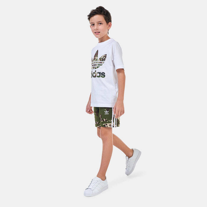 adidas Originals Kids' Camo Shorts (Older Kids) Multi adidas Originals Kids' Camo Shorts (Older Kids) Multi image number 2