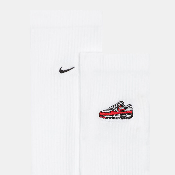 Nike Everyday Plus Cushioned Crew Socks White Nike Everyday Plus Cushioned Crew Socks White image number 3