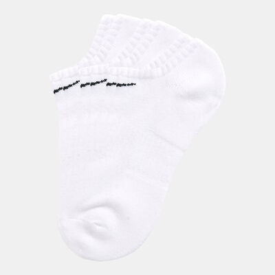 Nike Everyday Cushion No-Show Training Socks (3 Pack) White