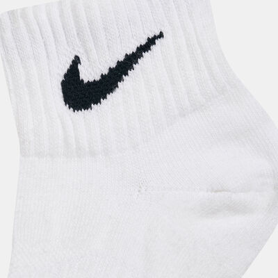 Nike Men's Performance Quarter Socks (3 Pack) White Nike Men's Performance Quarter Socks (3 Pack) White