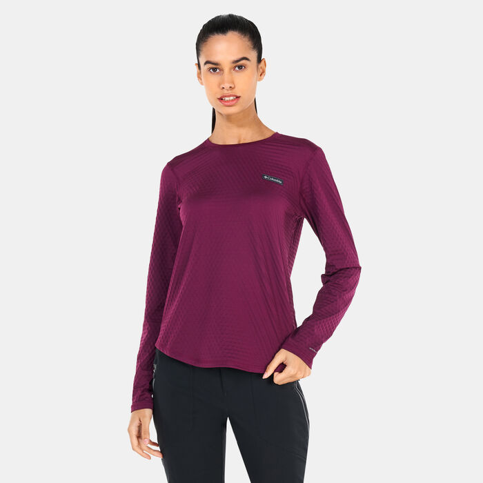 Columbia Women's Bliss Ascent™ Long Sleeve T-Shirt Purple Columbia Women's Bliss Ascent™ Long Sleeve T-Shirt Purple image number 0