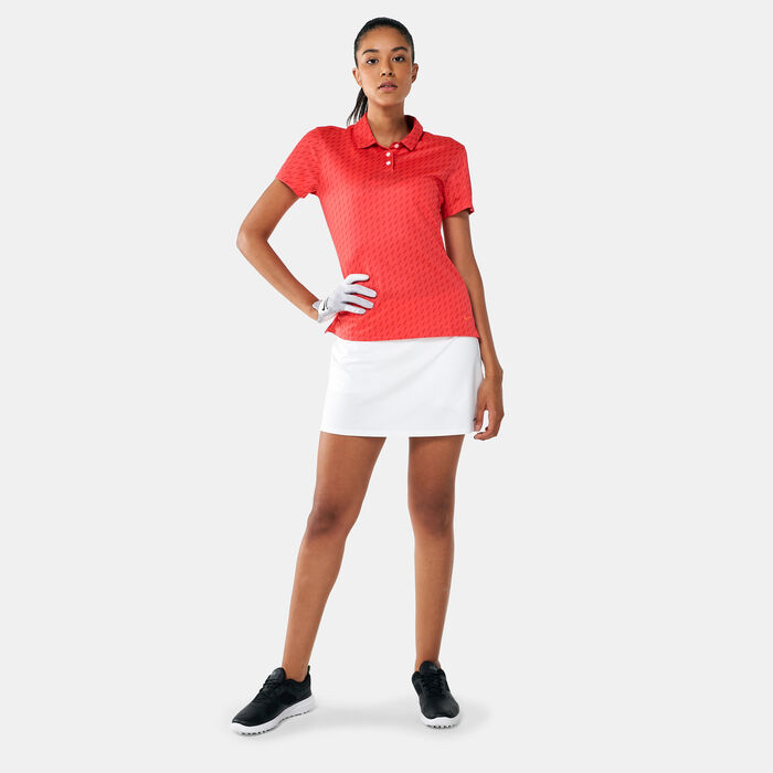 Nike Golf Women's Dri-FIT Victory Golf Polo Shirt Red Nike Golf Women's Dri-FIT Victory Golf Polo Shirt Red image number 2