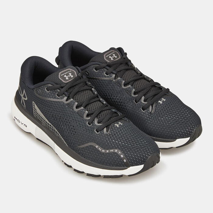 Under Armour Men's UA HOVR™ Infinite 5 Running Shoe Black Under Armour Men's UA HOVR™ Infinite 5 Running Shoe Black image number 2