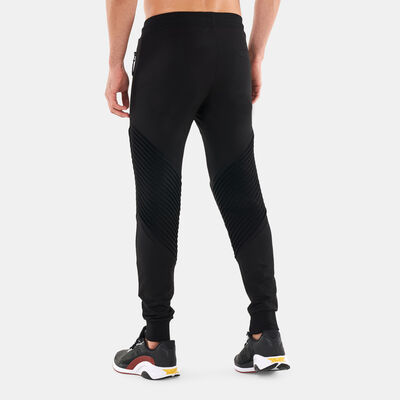 SQUATWOLF Men's Statement Ribbed Joggers Black SQUATWOLF Men's Statement Ribbed Joggers Black
