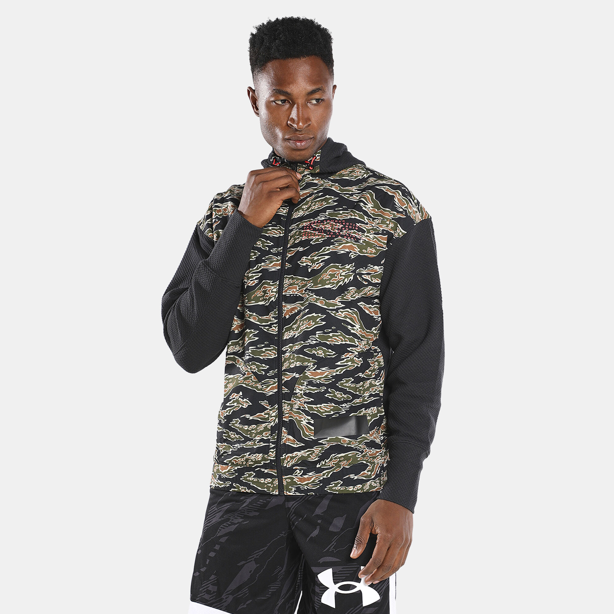 Ua pursuit hoodie top