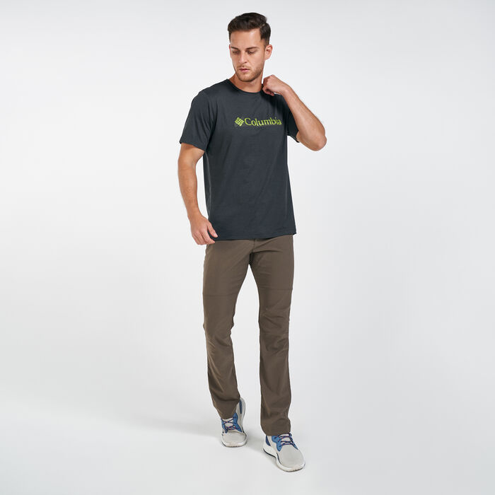 Columbia Men's Tech Trail™ Graphic T-Shirt Black Columbia Men's Tech Trail™ Graphic T-Shirt Black image number 2