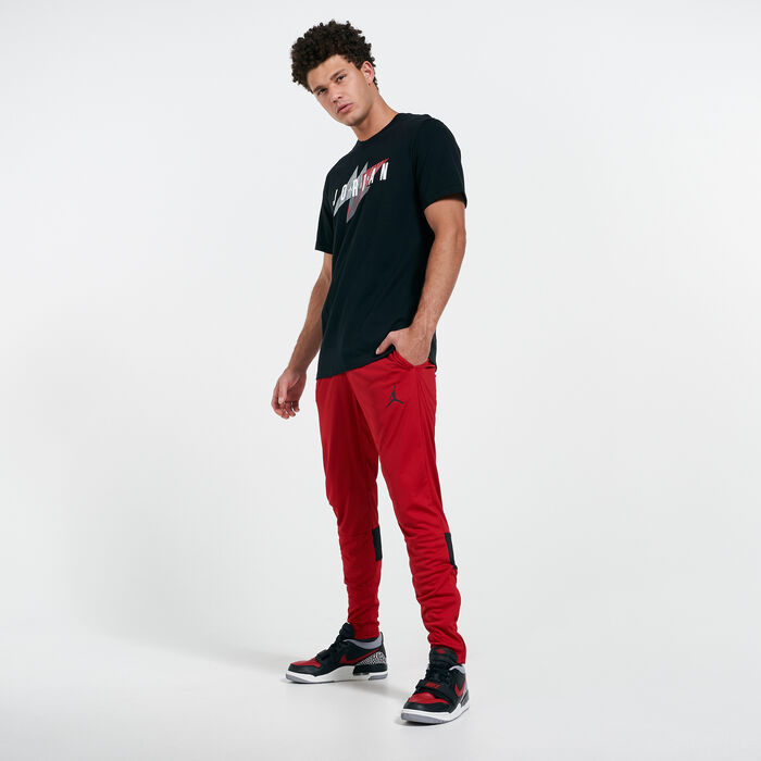 Jordan Men's Dri-FIT Air Sweatpants Red image number 2