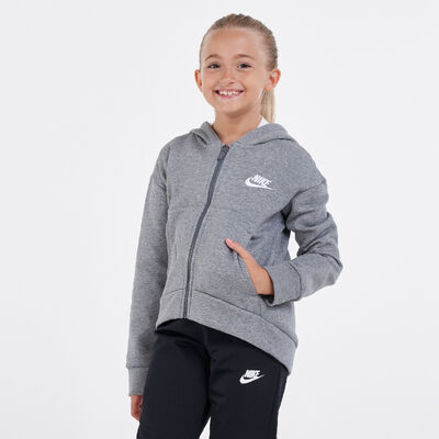 Nike Kids' Sportswear Club Fleece Hoodie Grey
