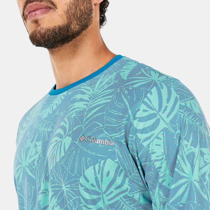 Columbia Men's Sun Deflector Summerdry™ Long Sleeve Shirt Blue Columbia Men's Sun Deflector Summerdry™ Long Sleeve Shirt Blue image number 3