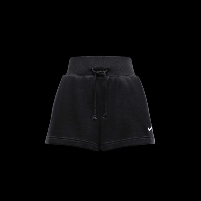 Nike Women's Sportswear Phoenix Fleece High-Waisted Shorts Black Nike Women's Sportswear Phoenix Fleece High-Waisted Shorts Black image number 5
