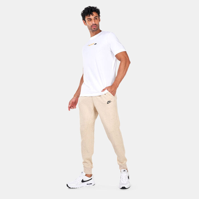 Nike Men's Sportswear Revival Club Fleece+ Sweatpants Brown Nike Men's Sportswear Revival Club Fleece+ Sweatpants Brown image number 2