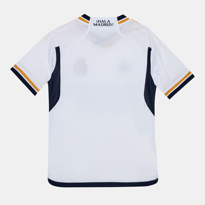 adidas Kids' Real Madrid Home Jersey - 2023/24 White adidas Kids' Real Madrid Home Jersey - 2023/24 White