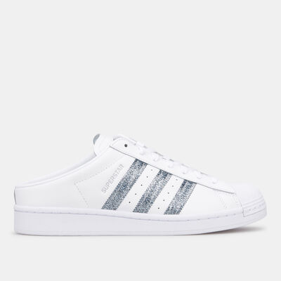 adidas Originals Women's Superstar Mule Shoe White