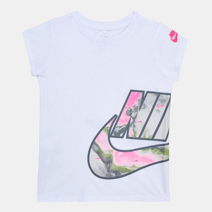 Nike Kids' Futura Wrap T-Shirt (Younger Kids) White Nike Kids' Futura Wrap T-Shirt (Younger Kids) White image number 0