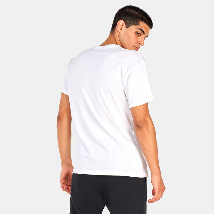 Jordan Men's Los Angeles Lakers NBA Courtside Statement Edition Max90 T-Shirt White Jordan Men's Los Angeles Lakers NBA Courtside Statement Edition Max90 T-Shirt White image number 1