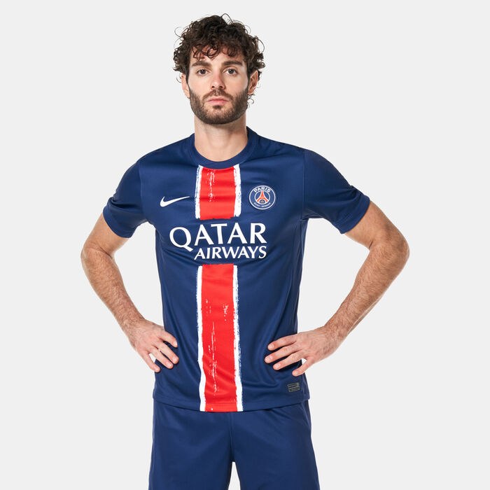 Nike Men's Paris Saint-Germain Dri-FIT Stadium Home Replica Football Jersey - 2024/25 Blue Nike Men's Paris Saint-Germain Dri-FIT Stadium Home Replica Football Jersey - 2024/25 Blue image number 0