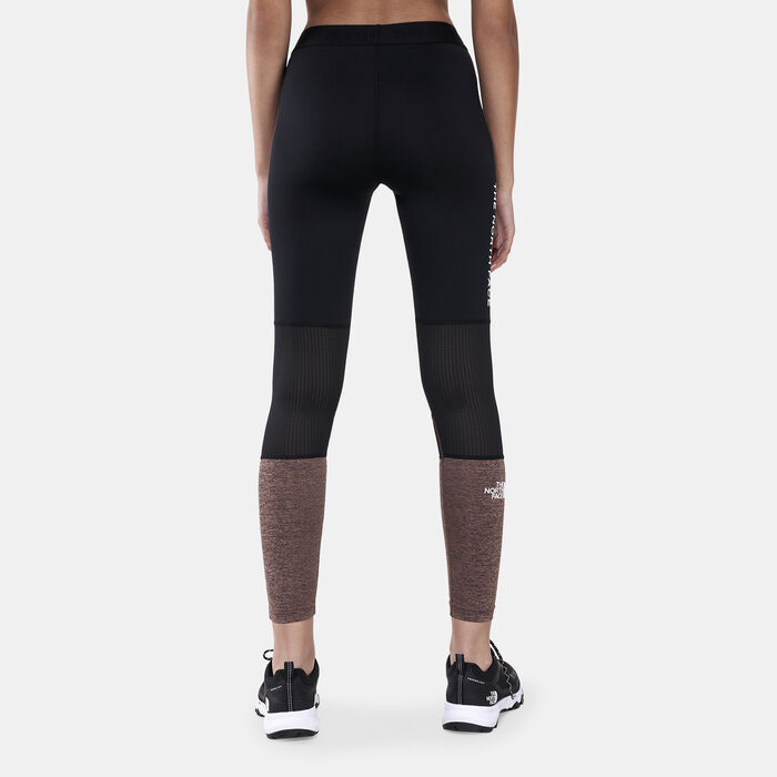 The North Face Women's Mountain Athletics Leggings Pink The North Face Women's Mountain Athletics Leggings Pink image number 1