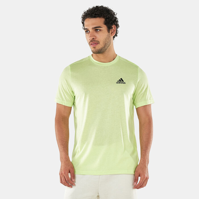 adidas Men’s AEROREADY Designed To Move FeelReady Sport T-Shirt Green adidas Men’s AEROREADY Designed To Move FeelReady Sport T-Shirt Green image number 0