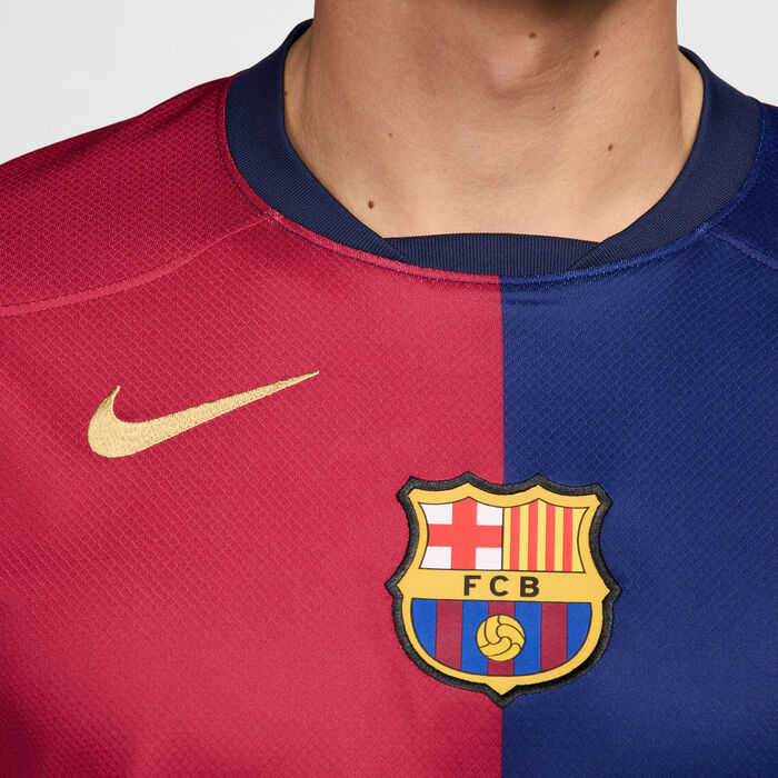 Nike Men's F.C. Barcelona Dri-FIT Stadium Home Replica Football Jersey - 2024/25 Blue Nike Men's F.C. Barcelona Dri-FIT Stadium Home Replica Football Jersey - 2024/25 Blue image number 4