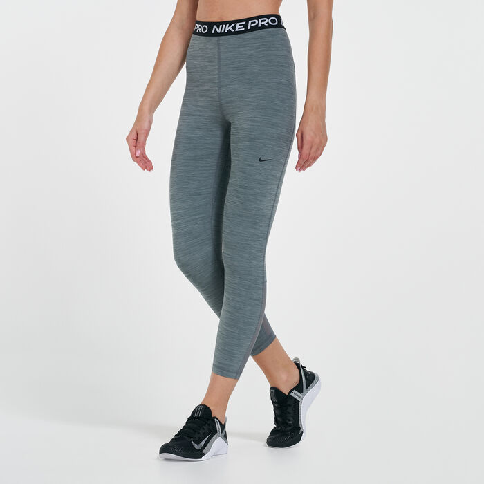 Nike Women's Pro 365 High-Rise 7/8 Leggings Grey Nike Women's Pro 365 High-Rise 7/8 Leggings Grey image number 0