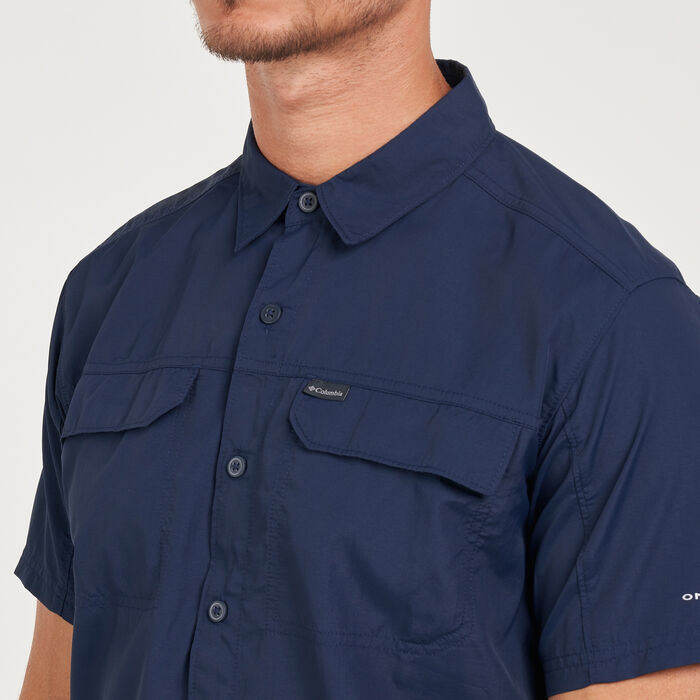 Columbia Men's Silver Ridge™ 2.0 Short Sleeve Shirt Blue Columbia Men's Silver Ridge™ 2.0 Short Sleeve Shirt Blue image number 3