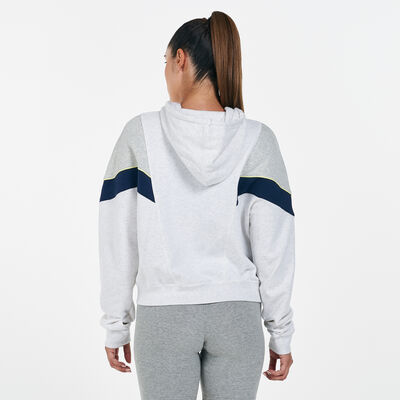 Nike Women's Sportswear Heritage Full-Zip Hoodie Ivory Nike Women's Sportswear Heritage Full-Zip Hoodie Ivory